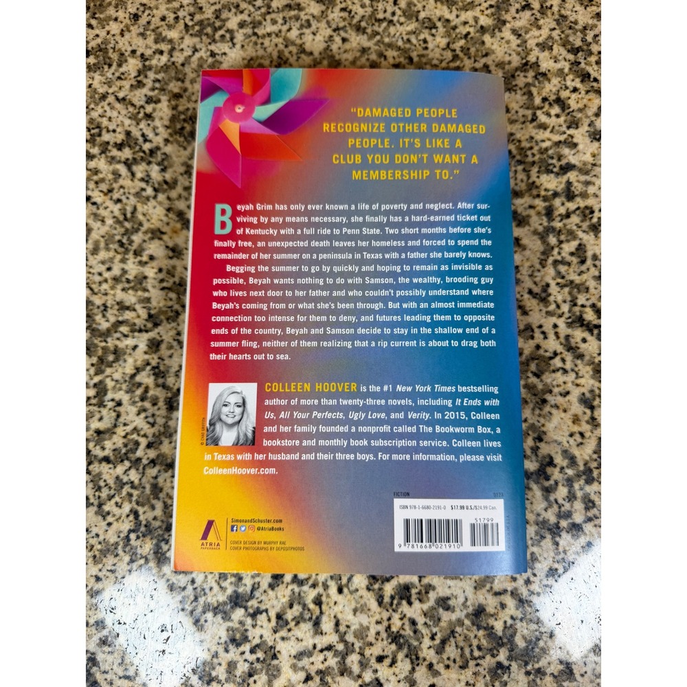 Heart Bones by Colleen Hoover Paperback Contemporary Romance Novel‎ 2020 Atria - Picture 2 of 9